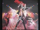Judas Priest SIGNED Unleashed in the East Live  LP Halford Downing Tipton Hill