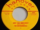THE INSTRUMENTALS Chop Suey Rock / Are You Nervous 7'' SINGLE 45  R&B SOUL RARE