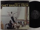 CHET BAKER & CREW Self Titled PACIFIC JAZZ PJ-1224 LP mono