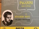 LXT 2808 A Paganini Recital Ruggiero Ricci Violin With Louis Persinger O/S