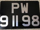 Paul Weller - Modern Classics - Ultra rare UK promo only novelty number plate