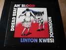 LINTON KWESI JOHNSON...DREAD BEAT AN' BLOOD...REGGAE DUB ROOTS LP ALBUM 33RPM