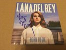 LANA DEL RAY     -  BORN TO DIE   SIGNED   -  UK  CD LP  -  SEXY    -   UACC