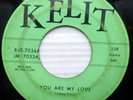 ROYAL NOTES b/w THE DUVALS original VG doo-wop 45 on KELIT You Are My Love PC277