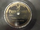 Blind Lemon Jefferson Paramount 12608 See That My Grave Is Kept Clean Blues 78