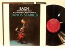 Bach Suites For Solo Cello  JANOS STARKER 1963 Mercury SR90370  RFR1/RFR1  VG+