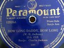 Paramount 12325 Ida Cox & Papa Charlie Jackson PreWar Blues 78 RPM VG ++