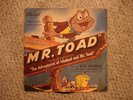 Walt Disney's Mr. Toad LP Capitol Records EAS 3048 Basil Rathbone Billy May 1949