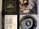 Circa Survive The Amulet VIP Vinyl With Setlist And Silkscreen - Black/gray Swir