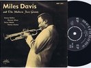 MILES DAVIS and The Modern Jazz Giants Swedish EP 45PS 1958 Metronome
