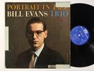 BILL EVANS TRIO: PORTRAIT IN JAZZ riverside LP / MONO DG