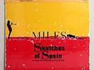 JAPAN LP MILES DAVIS - SKETCHES OF SPAIN - 23AP 2557 w/ SHRINK CAP-OBI INSERT NM