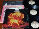Kiss The Originals 3x LP 1976 USA w Inners