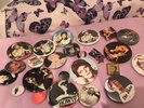 Original David BOWIE pins Badges 70’s 80’s