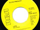 Elvis Presley 45 PROMO YELLOW LABEL 47-9985 Only Believe LIFE Imperials Quartet
