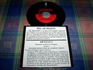 CROSBY STILLS NASH & YOUNG csny RARE bill of rights PS 45 OHIO / COST OF FREEDOM