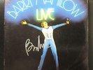 Barry Manilow - Live 2 LP VG+ AL 8500 Arista 1977 Record Signed / Autographed