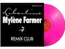 PRÈCO Mylene Farmer Libertine Maxi 45T Couleur Rose Fluo Collector NEUF SCELLE
