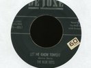 THE BLUE DOTS Let Me Know Tonight on DeLuxe R&B Doo Wop Rocker 45 Hear