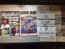 LIVE AID PROGRAMME 1985 & RADIO TIMES BOB GELDOF AND NEWSPAPER CLIPPINGS