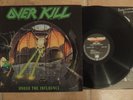 Overkill ?- Under The Influence Rare Heavey Metal Thrash Metal LP RARE