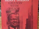 BENNY GOLSON GROOVIN' WITH GOLSON LP RVG NEW JAZZ NJLP 8220 DG MICROGROOVE MONO