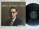 BILL EVANS TRIO PORTRAIT IN JAZZ RIVERSIDE SMJ-6144 Japan VINYL LP