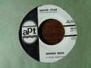 Donnie Dean TEEN DOO WOP 45 Movie Star / Ridin' On A Raiinbow on Apt DJ PROMO NM