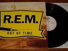 R.E.M. OUT OF TIME REM LP *RARE* WARNER 1993 EU VINYL w/ INSERT 1st PRESSING