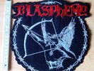 RARE BLASPHEMY WOVEN BACKPATCH VENOM CELTIC FROST BATHORY MAYHEM ROTTING CHRIST