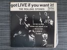 The Rolling Stones EP got LIVE you want it  Peerless/London EPP-1470 1971 Mexico