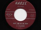J.J. Barnes - Won't You Let Me Know / My Love Came Tumbling Down (Soul, 45)