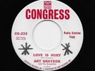 Art Grayson - Love Is Hurt / Better Hush (Soul, 45)