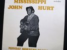 VINYL RECORD ALBUM MISSISSIPPI JOHN HURT MONDAY MORNING BLUES FLY 553 MONO EX