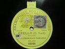 FRANCESCO TAMAGNO Opera 78rpm Green G&T 052101 Otello-Esultate(Verdi)