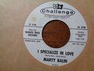 RARE NORTHERN CHALLENGE 45 DJ Soul Dancer MARTY BALIN I Specialize In Love   NM