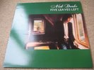 Nick Drake FIve Leaves Left LP Original UK Island Pink Rim 1975 - GREAT AUDIO