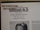 TAS RCA LSC 2446 RIMSKY KORSAKOV SCHEHERAZADE REINER SD 1S 1S PROMO VG++ TO NM