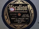 Memphis Minnie MINNIE'S LONESOME SONG Vocalion 03187 Blue-Grey Shellac
