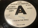 THE PACKERS - HOLE IN THE WALL / GO AHEAD ON - PROMO  PYE  7N 25343 IN VG  RARE