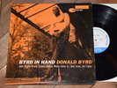 Donald Byrd in Hand VG+ 1st DG RVG Ear Blue Note lp Pepper Adams Art Taylor