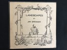 Jim Spencer- Landscapes-  folk-psych lp- Thoth Records-with single 1973