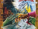 HELLOWEEN Keeper of the 7 Keys VINYL LP Michael Kiske Hansen +2 Autograph SIGNED