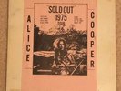 Alice Cooper “Sold Out” 1975 Tour Bootleg Vinyl Record LP Wizardo  Records