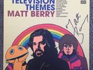 SIGNED Matt Berry Television TV Themes ORANGE COLOURED Ltd Edition LP New Sealed