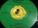 The Combinations Voodoo Rare Northern Soul Doowop 45rpm 7inch Record Nashville