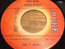 OTIS RUSH - RARE NORTHERN SOUL R&B 45 - HOMEWORK - DUKE
