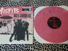 MISFITS WALK AMONG US LP PINK & BLUE MARBLE VINYL 1 OF A KIND PUNK KBD RARE MINT