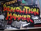 Demolition Hammer Back Shape Patch Thrash Metal Exhorder Backpatch