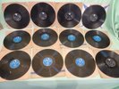 12 x Elvis Presley 78 RPM Records on RCA & His Masters Voice HMV labels